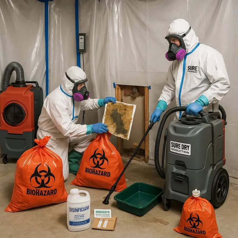 Contaminated Water Handling Protocols process in Saint Charles, MI