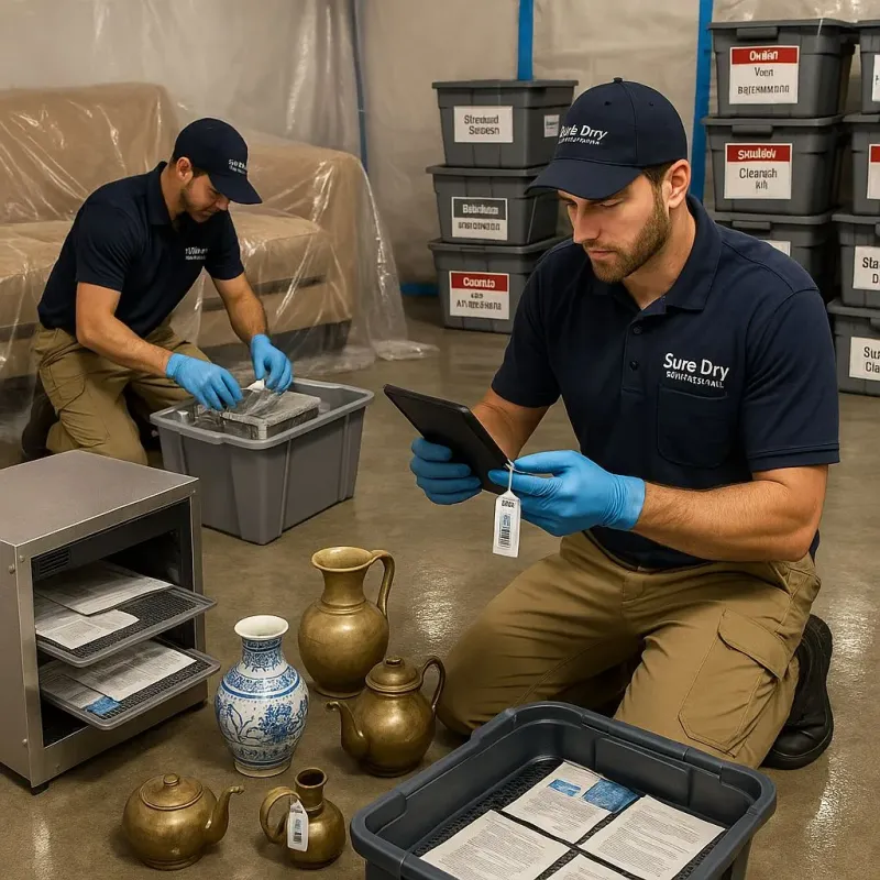 Content Protection and Restoration process in Saint Charles, MI