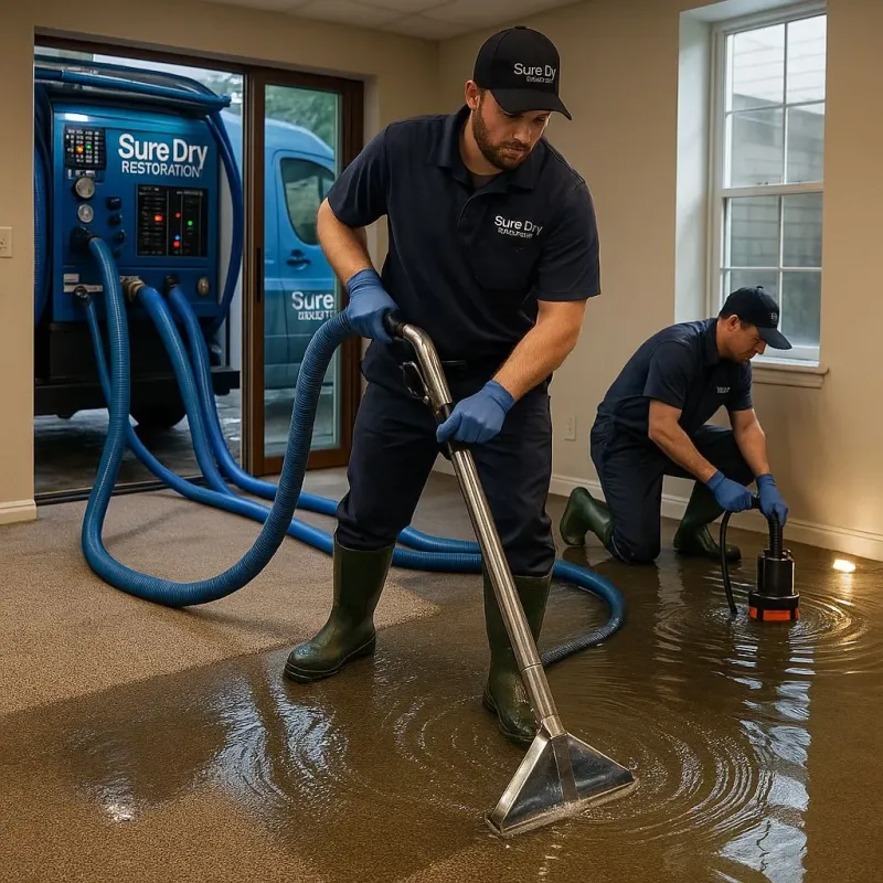 Water Extraction and Removal process in Saint Charles, MI